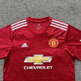 2020-21 Man Utd Home Retro Soccer Jersey