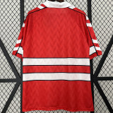 1988 Denmark Home Retro Soccer Jersey