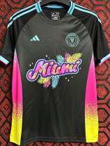 2024-25 Inter Miami Black Concept Edition Fans Soccer Jersey #