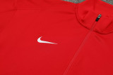 2024 NK Red Jacket Tracksuit #2306