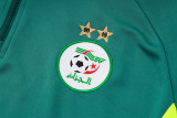 2024-25 Algeria Dark green Half Pull Tracksuit (半拉链)