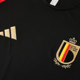 2024-25 Belgium Black Training Short Suit