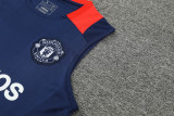 2024-25 Man Utd BlueTank top and shorts suit