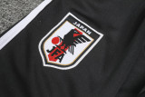 2024-25 Japan Black Half Pull Tracksuit (半拉链)(宫本)