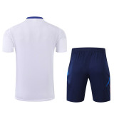 2024-25 Italy White Training Short Suit