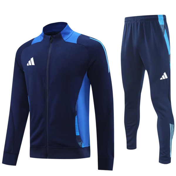 2024 AD Royal blue Jacket Tracksuit #2307