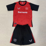 2024-25 LeverKusen Home Kids Soccer Jersey