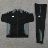 2024 AD Black Jacket Tracksuit #2307