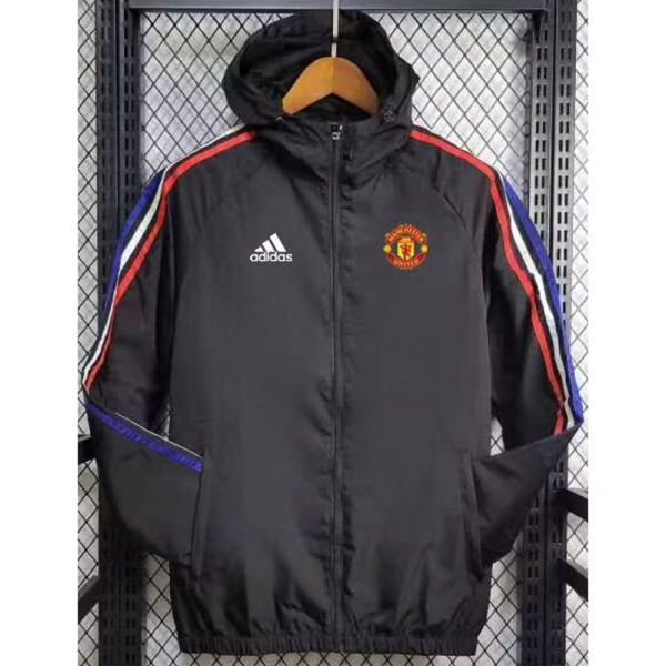 2024-25 Man Utd Black Windbreaker