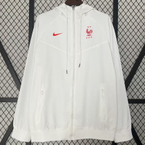 2024-25 France White Windbreaker