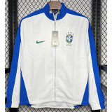 2024-25 Germany White Windbreaker (蓝边)