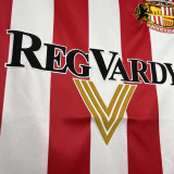 2005-2006 Sunderland Home Retro Soccer Jersey