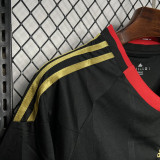 2010 Germany Black Retro Soccer Jersey