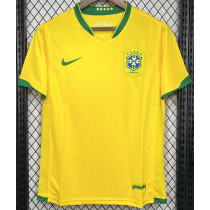 2006 Brazil Home Retro Soccer Jersey