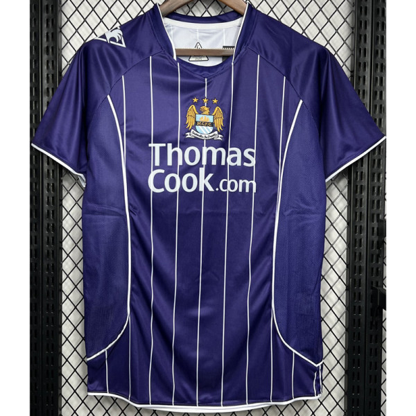 2007-2008 Man City Away Retro Soccer Jersey