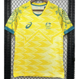 2024-25 Australia Yellow Concept Edition Fans Soccer Jersey