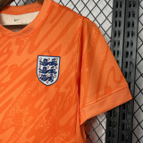 2024-25 England Orange GoalKeeper Soccer Jersey