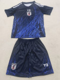 2024-25 Japan Y-3 Home Kids Soccer Jersey