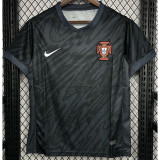 2024-25 Portugal Black GoalKeeper Soccer Jersey