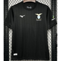 2024-25 Lazio Black Special Edition Fans Soccer Jersey