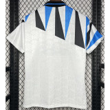 1991-1992 INT Away White Retro Soccer Jersey