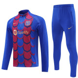 2024-25 BAR Fancy blue Half Pull Tracksuit (半拉链)