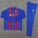 2024-25 BAR Fancy blue Half Pull Tracksuit (半拉链)