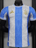 2024-25 Argentina Blue White Special Edition Player Version Soccer Jersey