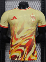 2024-25 Spain Yellow Special Edition Player Version Soccer Jersey