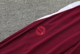 2024-25 Bayern Deep Red Half Pull Tracksuit (半拉链)