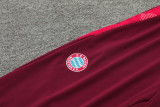 2024-25 Bayern White Red Half Pull Tracksuit (半拉链)