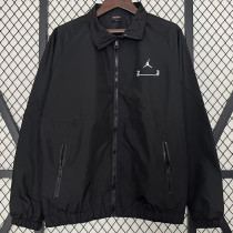 2024 New Jordan Black Windbreaker