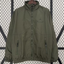 2024 New Jordan Army Green Windbreaker