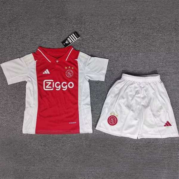 2024-25 Ajax Home Kids Soccer Jersey