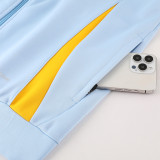 2024-25 RMA Light blue Jacket Tracksuit #05