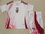 2024-25 Japan Y-3 Away Kids Soccer Jersey