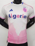 2024-25 Algeria Pink White Special Edition Player Version Soccer Jersey #A30