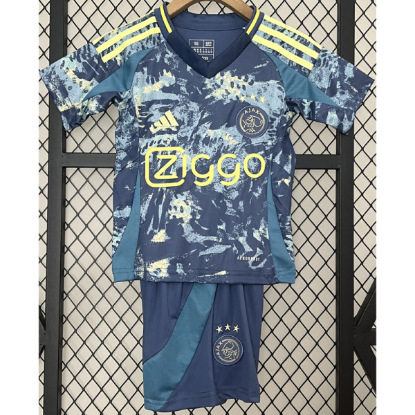 2024-25 Ajax Away Kids Soccer Jersey