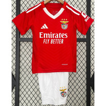 2024-25 Benfica Home Kids Soccer Jersey