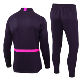 2024-25 West Ham Purple Half Pull Tracksuit (半拉链)