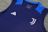 2024-25 JUV Royal blue Tank top and shorts suit