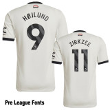 2024-25 Man Utd Third 1:1 Fans Soccer Jersey