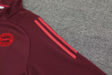 2024-25 Bayern Jujube red Jacket Tracksuit