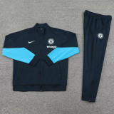 2024-25 CHE Royal blue Jacket Tracksuit