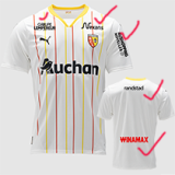 2024-25 RC Lens Away Print Sponsor Fans Soccer Jersey