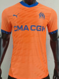 2024-25 Marseille Third Player Version Soccer Jersey (Print all Sponsor)