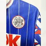 1990 Ajax Away Long Sleeve Retro Soccer Jersey (长袖)