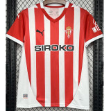 2024-25 Gijon Home Fans Soccer Jersey