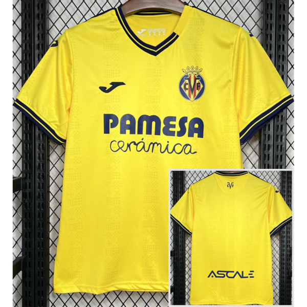 2024-25 Villarreal Home Fans Soccer Jersey