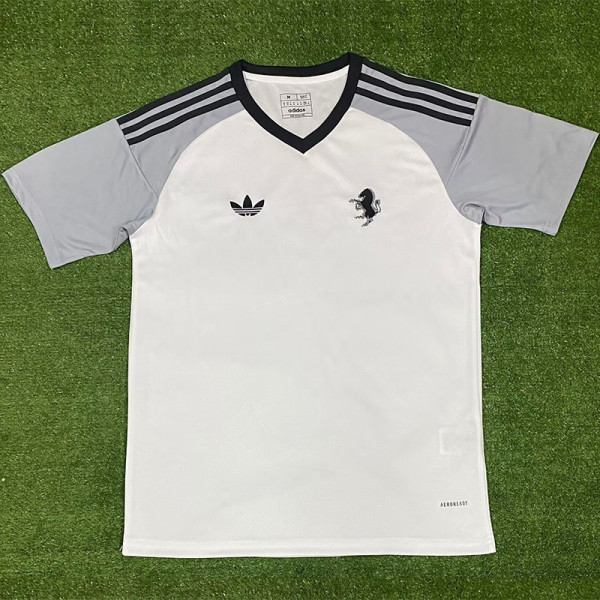 2024-25 JUV White Grey Goalkeeper Soccer Jersey